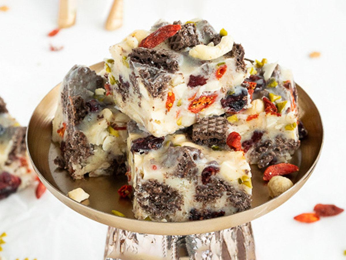 Schoko-Karamell-Fudge