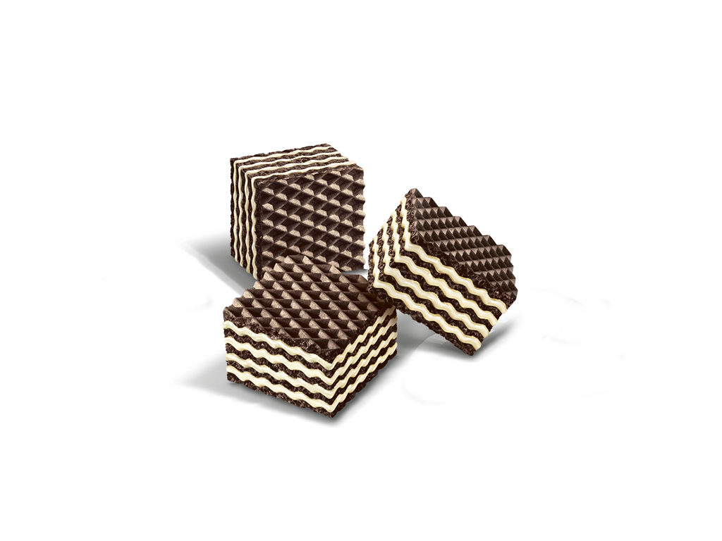 ウエハース クワドラティーニ ココア＆ミルク (ココア＆ミルク
