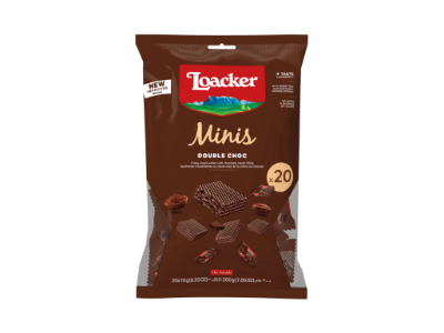 ウエハース ミニーズ ダブルチョコ