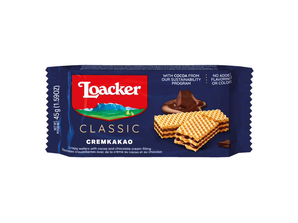 Wafer Classic Cremkakao - with Chocolate and Cocoa