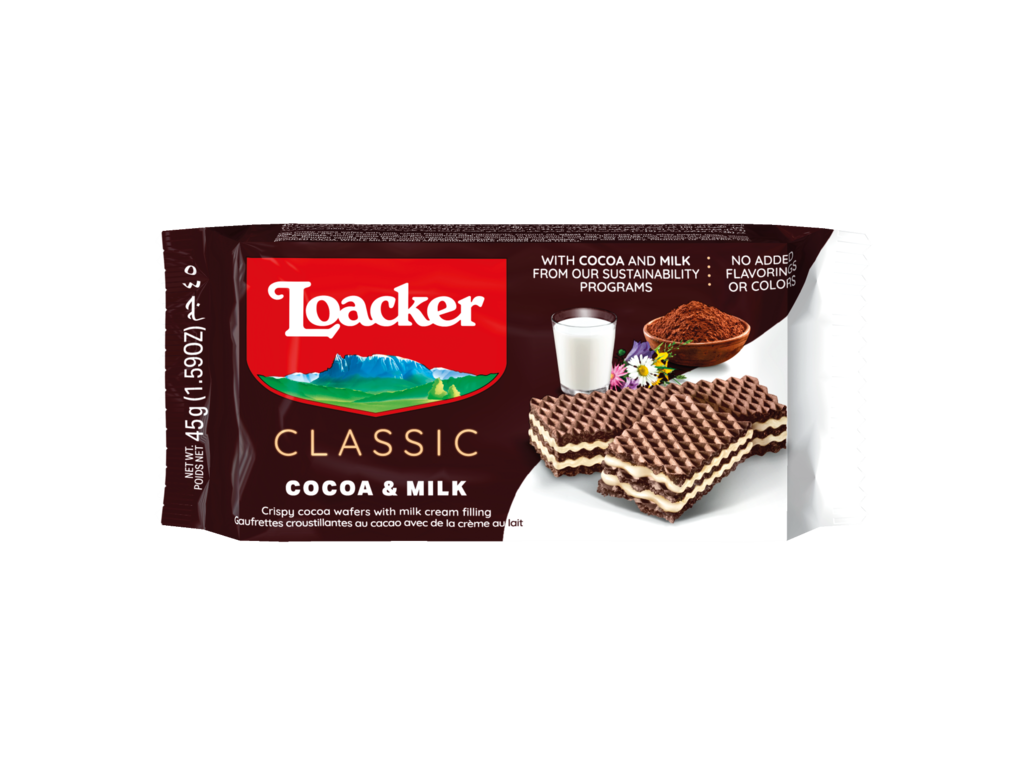 Loacker chocolate clearance