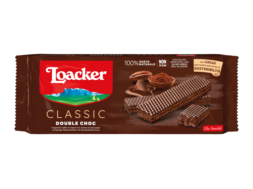 Wafer Classic Double Chocolate - with Double Chocolate