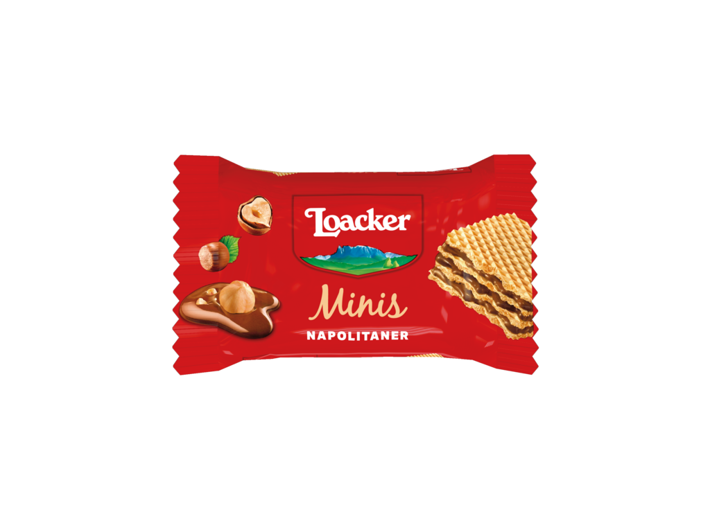 Wafer Minis Napolitaner – with Italian hazelnuts