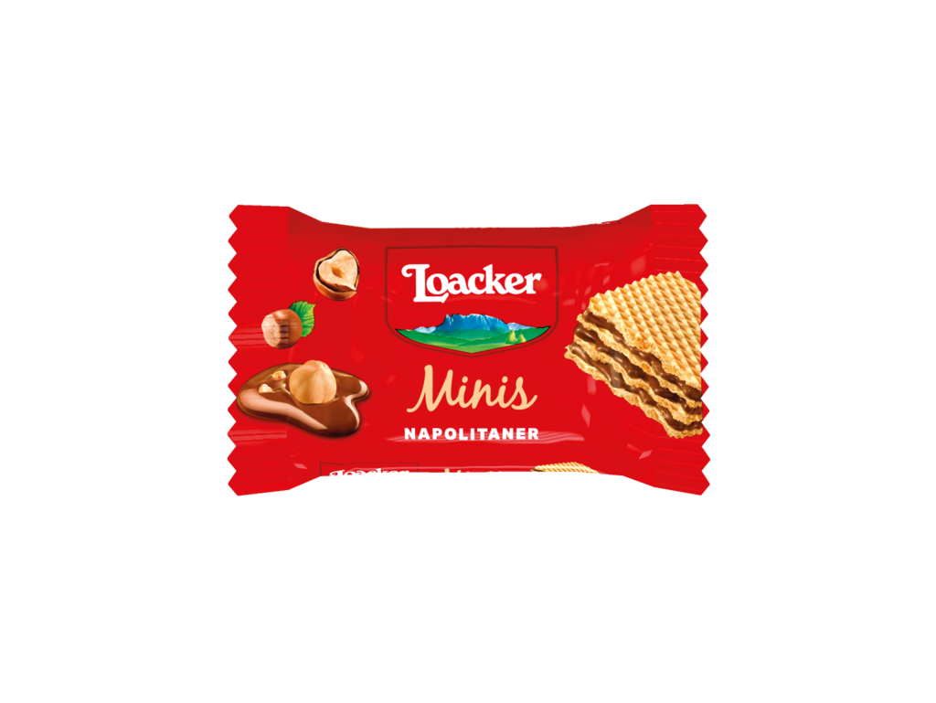 Wafer Minis Napolitaner – with Italian hazelnuts