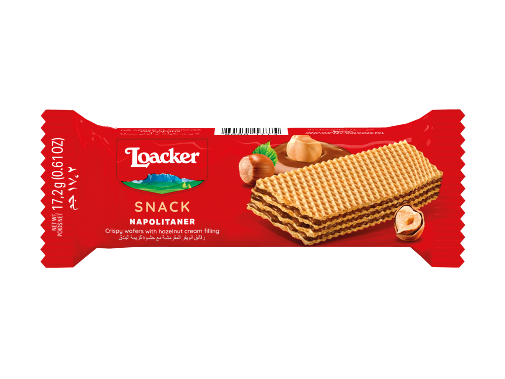 Wafer Snack Napolitaner – with Italian Hazelnuts