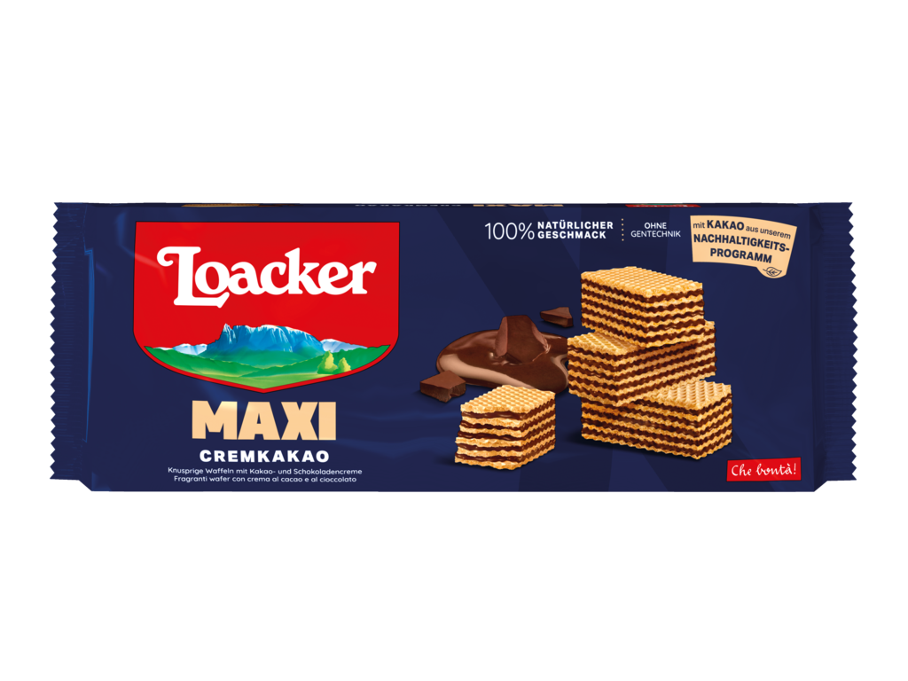 Wafer Maxi Cremkakao – with Chocolate and Cocoa