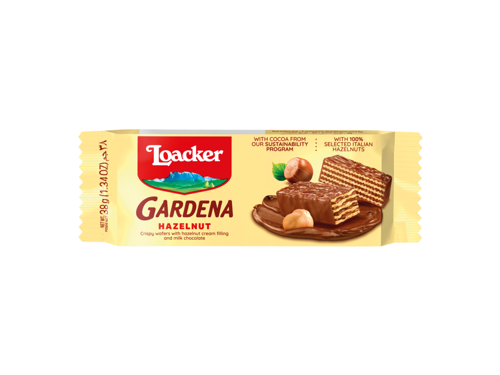 Wafer Gardena Hazelnut – with Italian hazelnuts