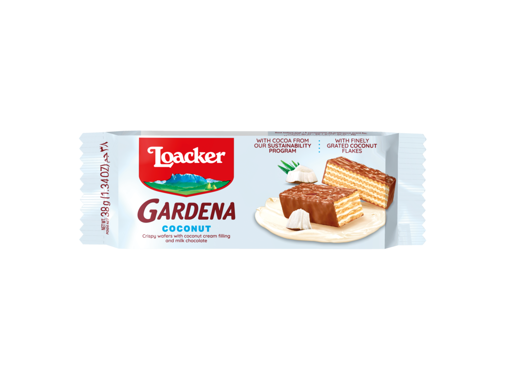 Wafer Gardena Coconut – with exotic Coconut