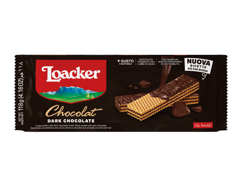 Wafer Chocolat Dark Chocolate – Cioccolato Fondente