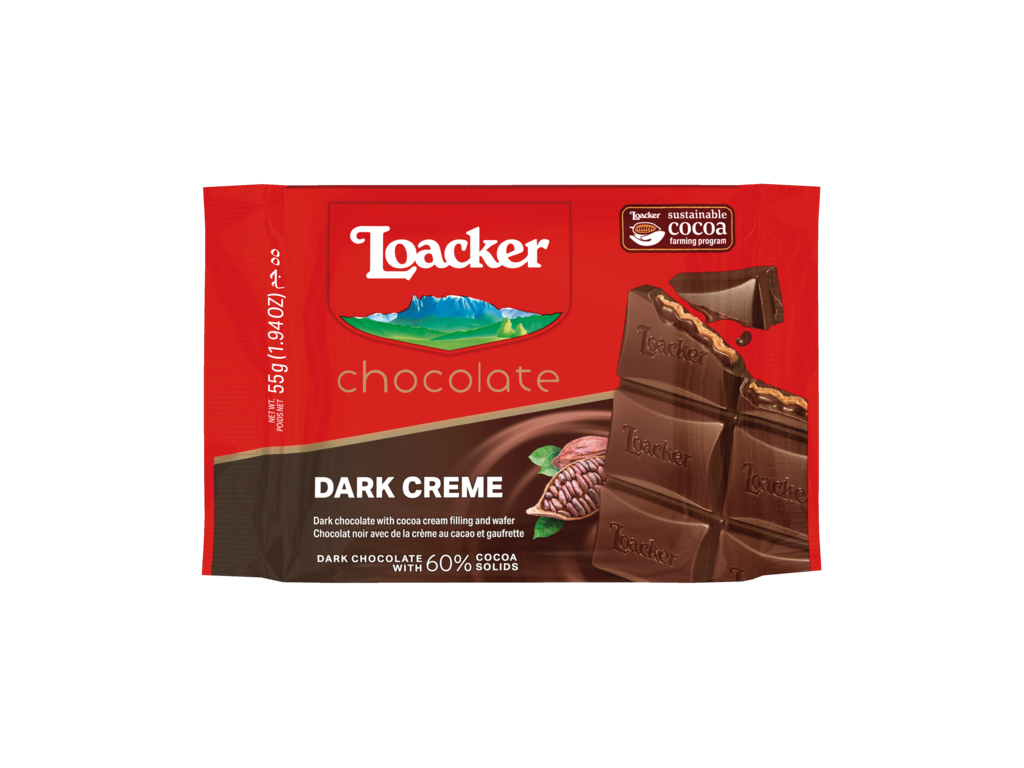 Chocolate Specialty Dark Creme – with Cocoa cream