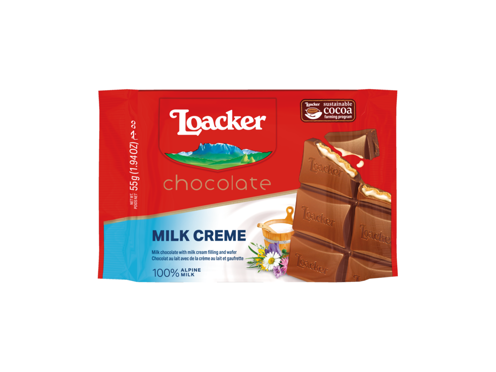 Schokolade Specialty Milk Creme – mit Milch-Creme
