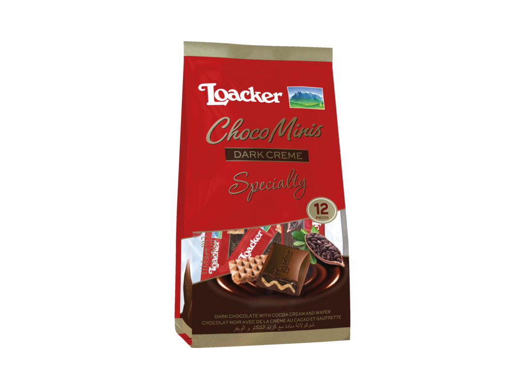 Choco Minis Specialty Dark Creme – Schokolade mit Kakao-Creme