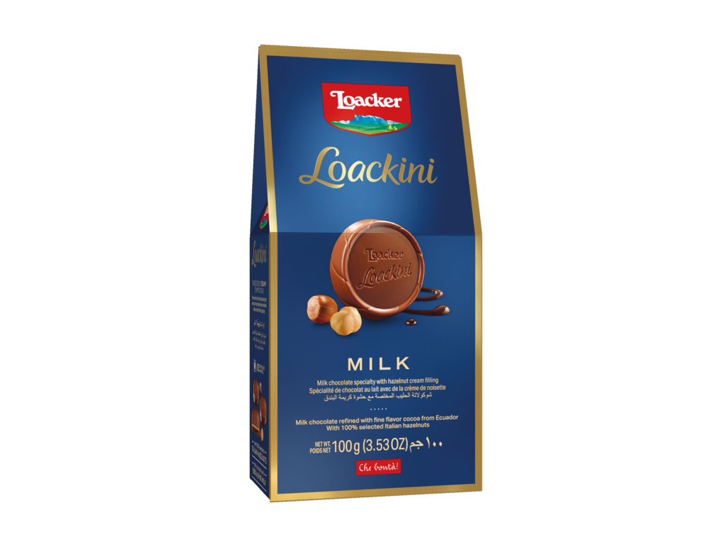 لواكيني بالحليب – لوز البرالاين وشوكولاتة الحليب