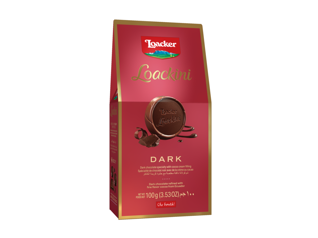 Loackini Dark – Praline mit Bitterschokolade