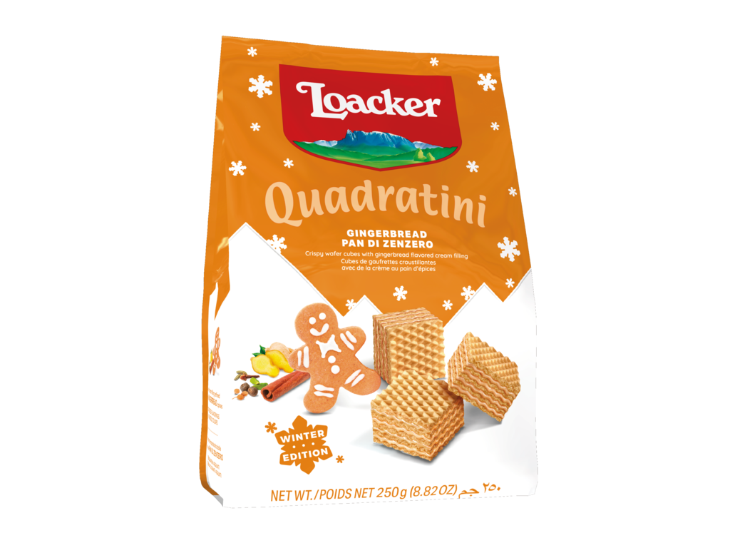Quadratini Gingerbread – Cream filling with gingerbread