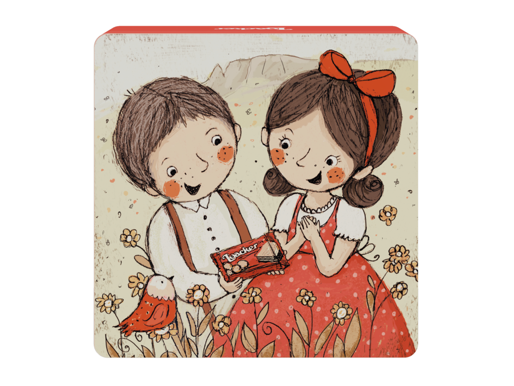 Sharing Kids Tin – Gift Packaging of Wafer Minis
