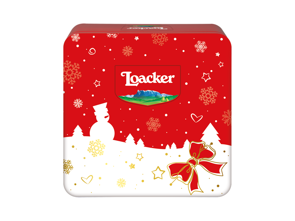 Happy Holidays Tin – Gift Packaging Selected Minis