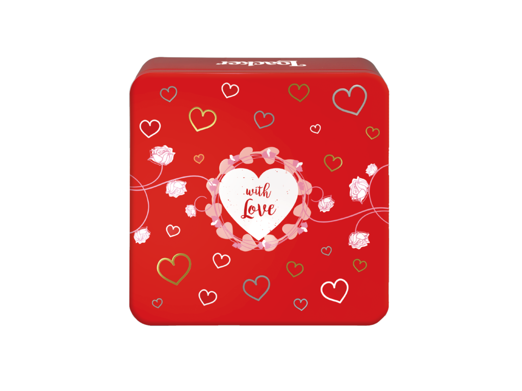 With Love Tin  - Gift Packaging Selected Minis