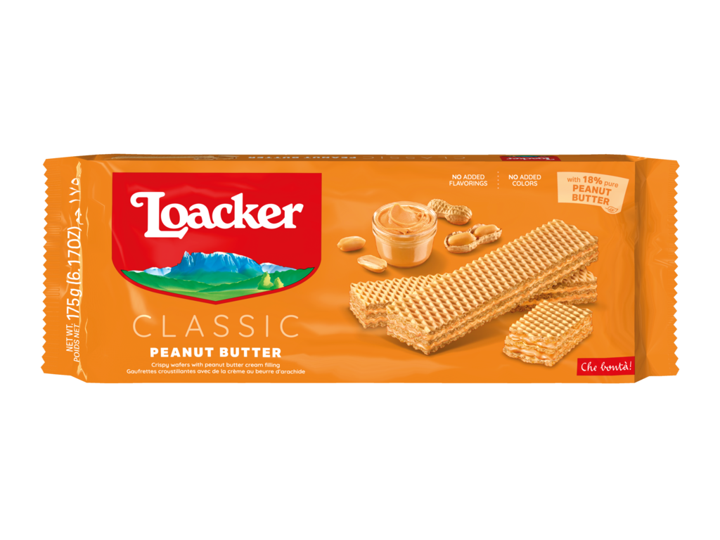 Classic Peanut Butter wafer – with peanut butter cream filling