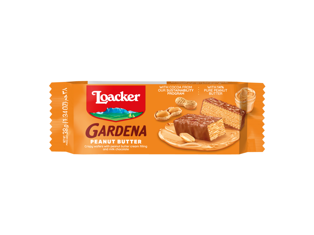 Wafer Gardena Peanut Butter - with peanut butter cream filling