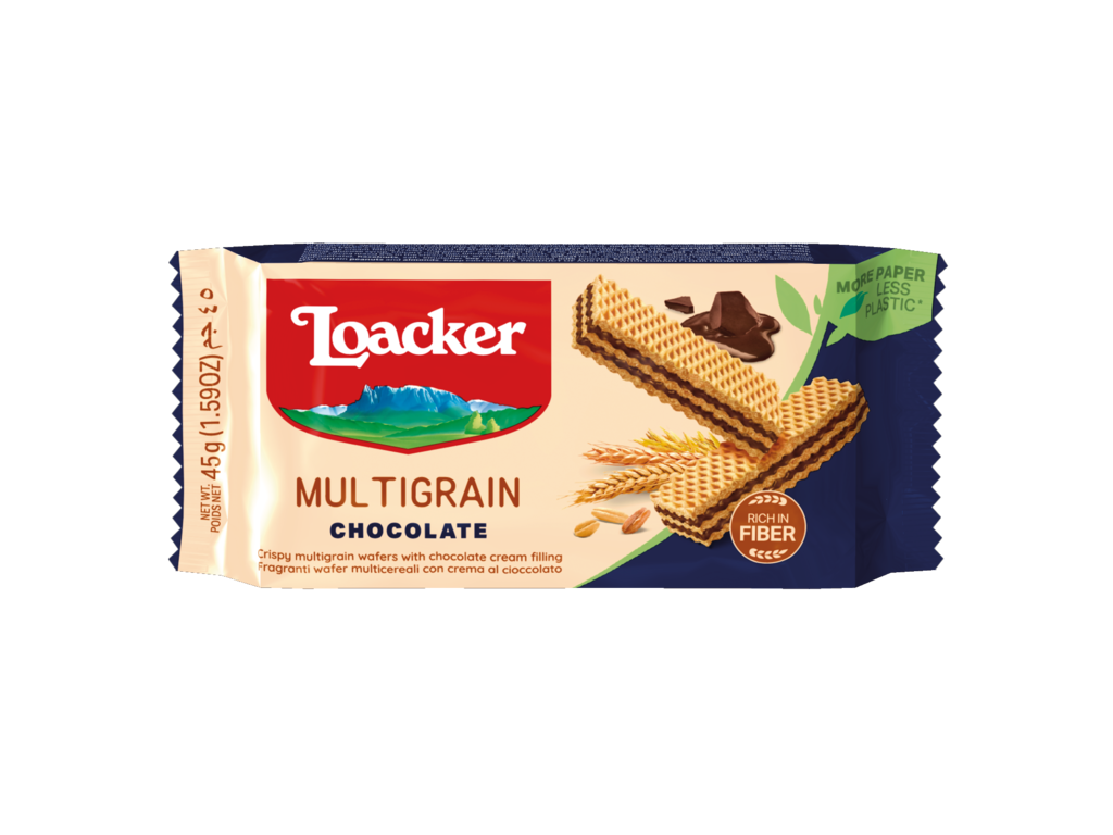 Wafer Multigrain Chocolate - with sustainable chocolate