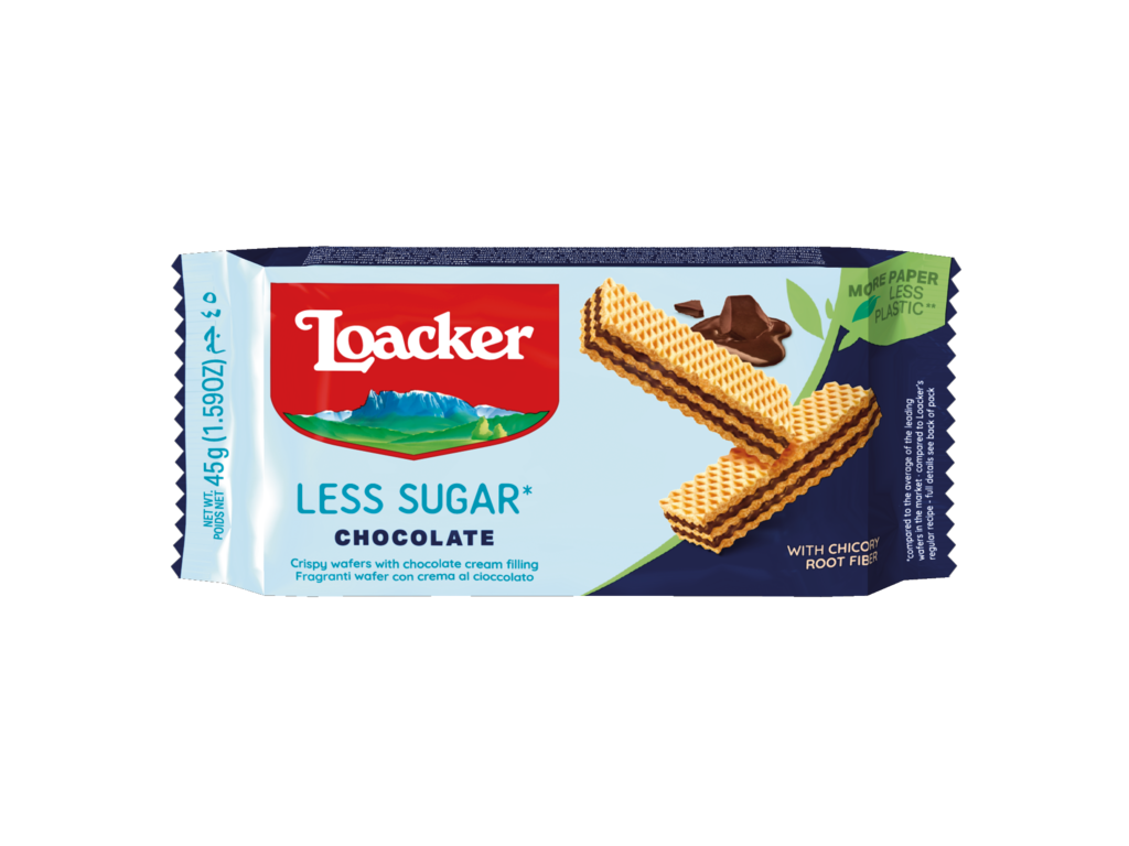 Wafer Less Sugar Chocolate - with 30% less sugar