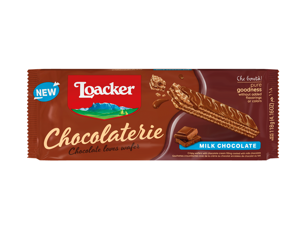 Wafer Chocolaterie Milk Chocolate – wafers covered with milk chocolate