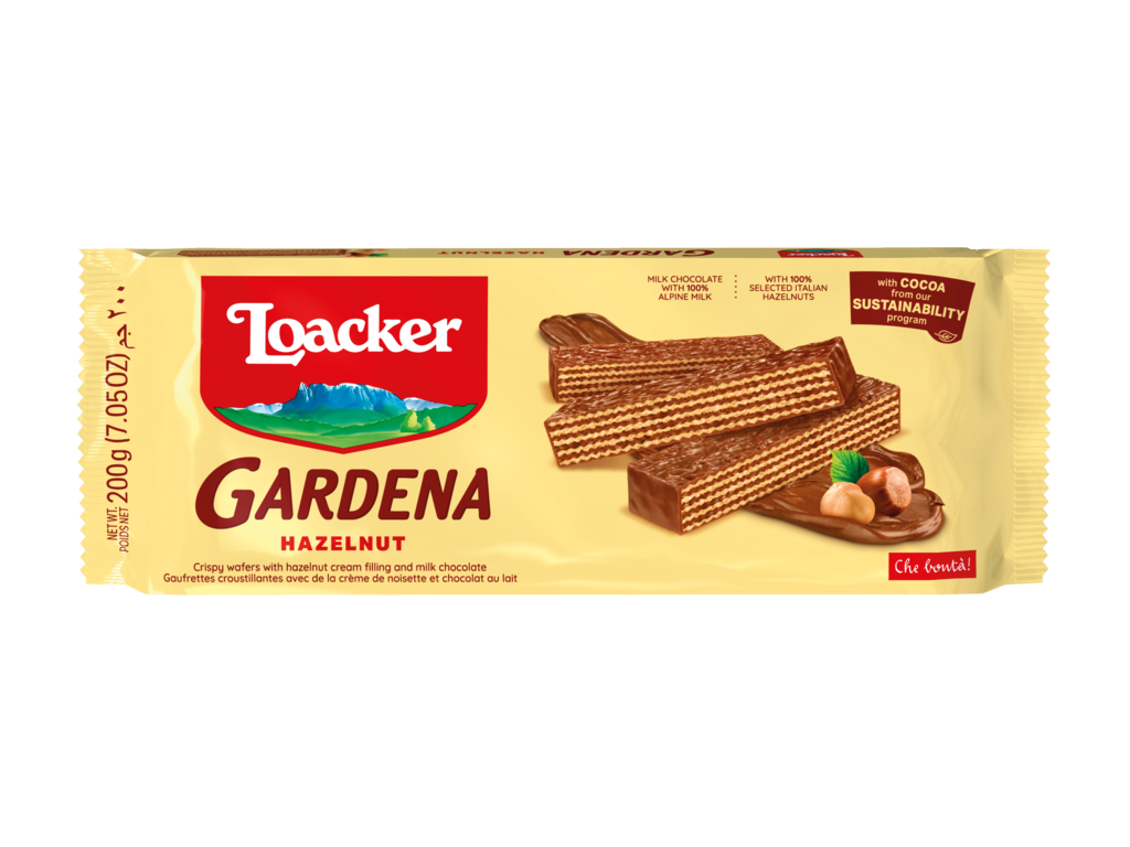 Wafer Gardena Hazelnut – with Italian hazelnuts