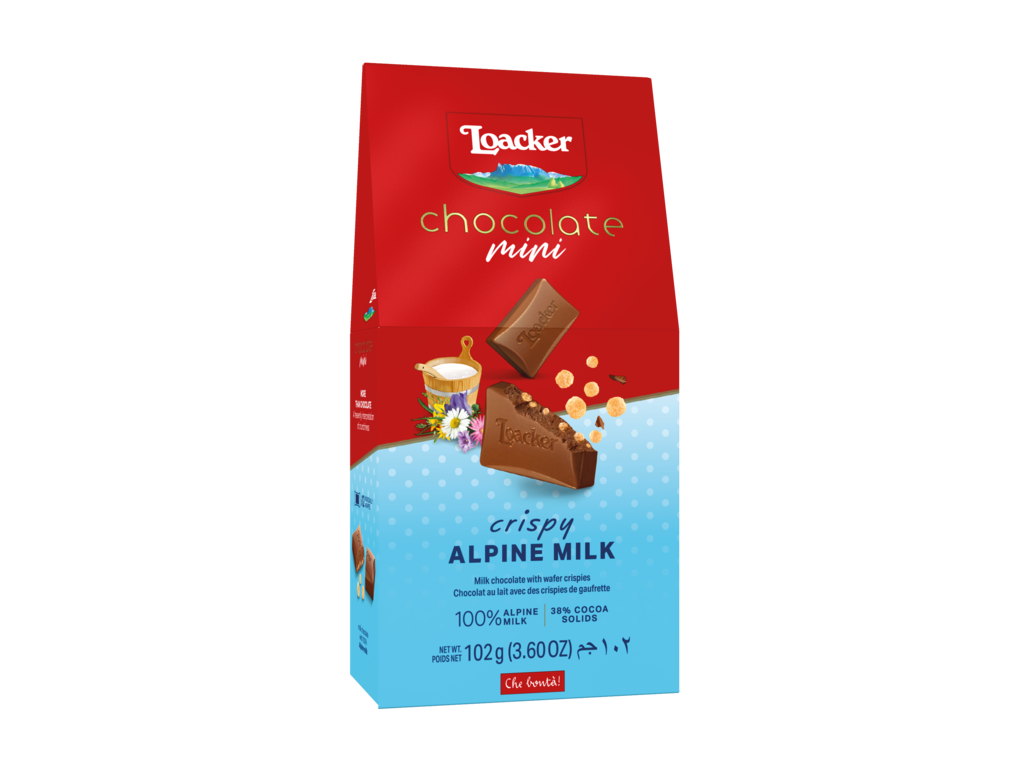 Chocolate Mini Crispy – with crispy Alpine Milk